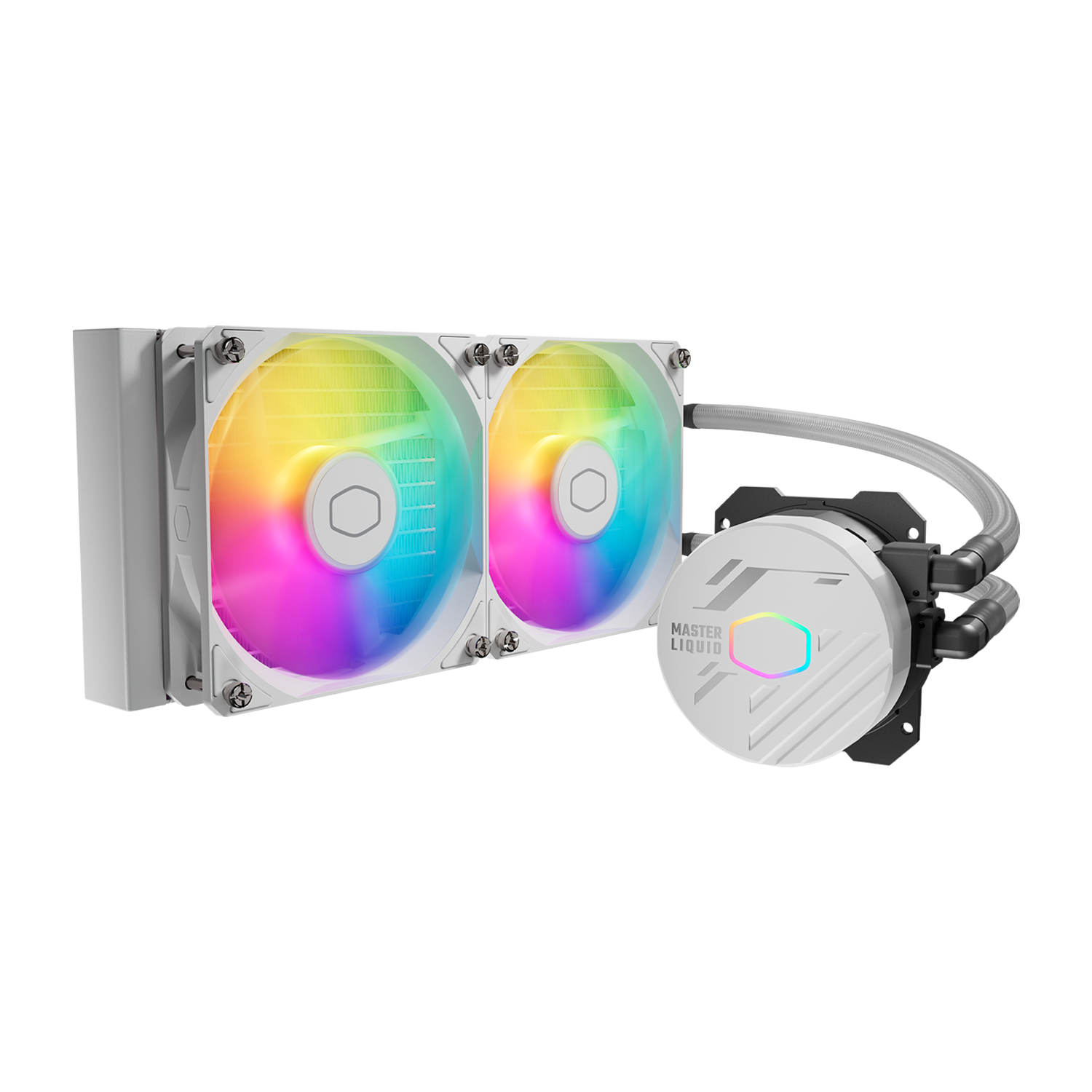 MasterLiquid 240L Core ARGB White 240mm CPU Liquid Cooler