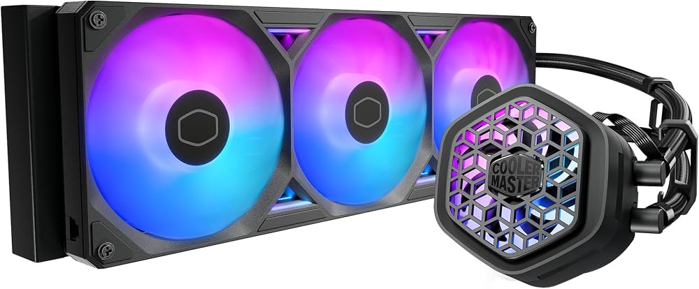 MasterLiquid Atmos II VRM Fan 360mm ARGB CPU Liquid Cooler