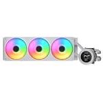Poseidon Vistek ARGB 360mm White CPU Liquid Cooler with Digital Display