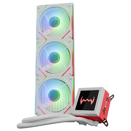 L360 AIO ARGB 360mm White CPU Liquid Cooler