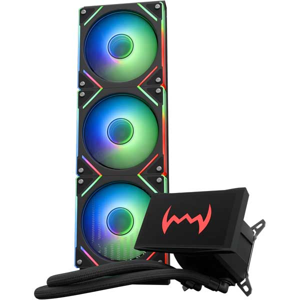 L360AIO5 ARGB 360mm CPU Liquid Cooler with 5 Inch LCD Display