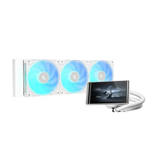 LT360 Vision WH ARGB CPU Liquid Cooler with LCD Display