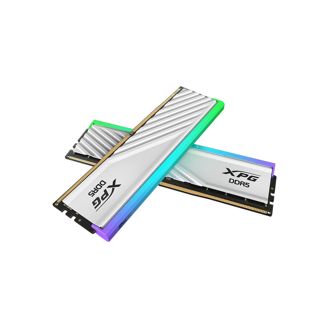 Lancer Blade RGB White 32GB (16GBx2) 6000MHz CL34 DDR5 RAM