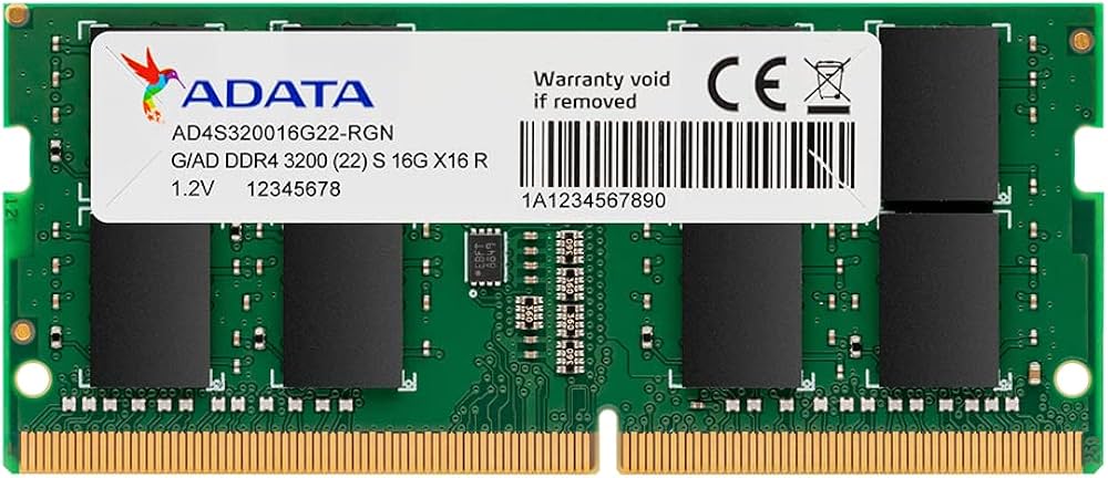 Premier 32GB 3200MHz CL22 DDR4 Laptop RAM