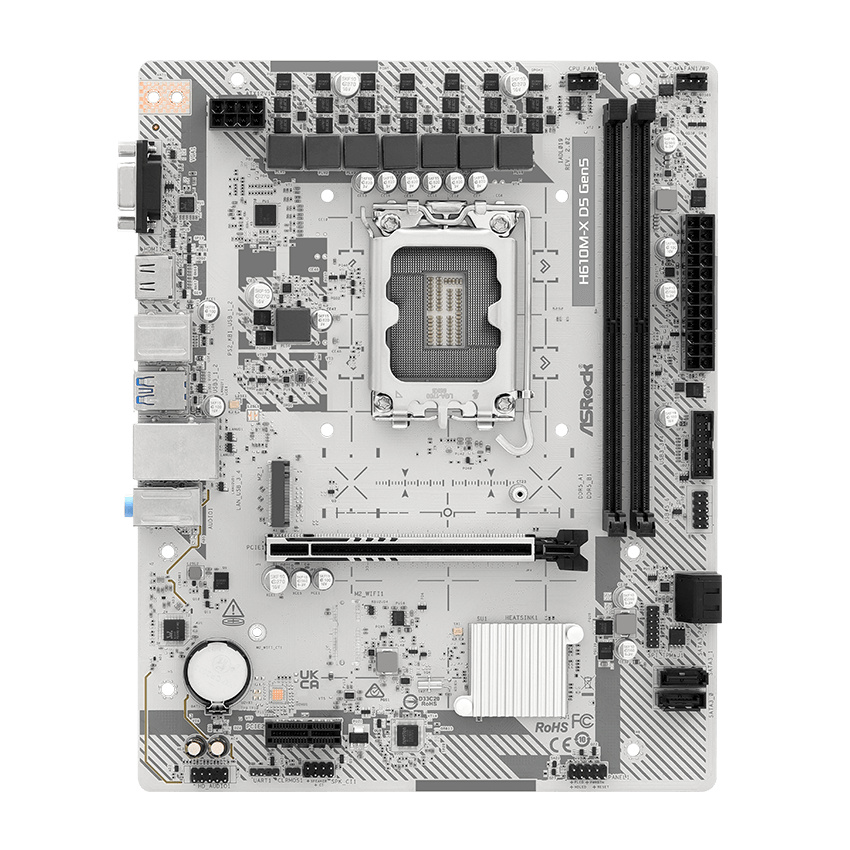 H610M-X D5 Gen5 M-ATX Motherboard