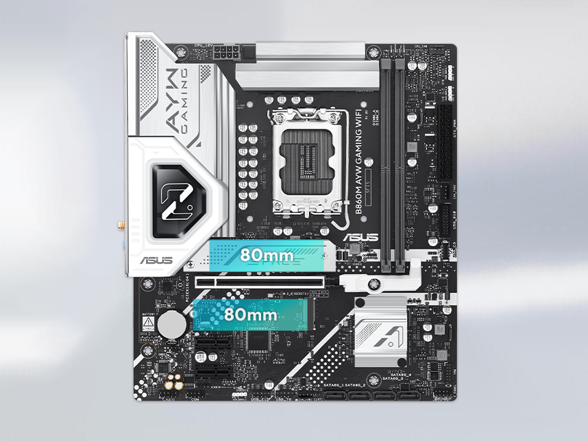 B860M AYW Gaming WIFI M-ATX Motherboard