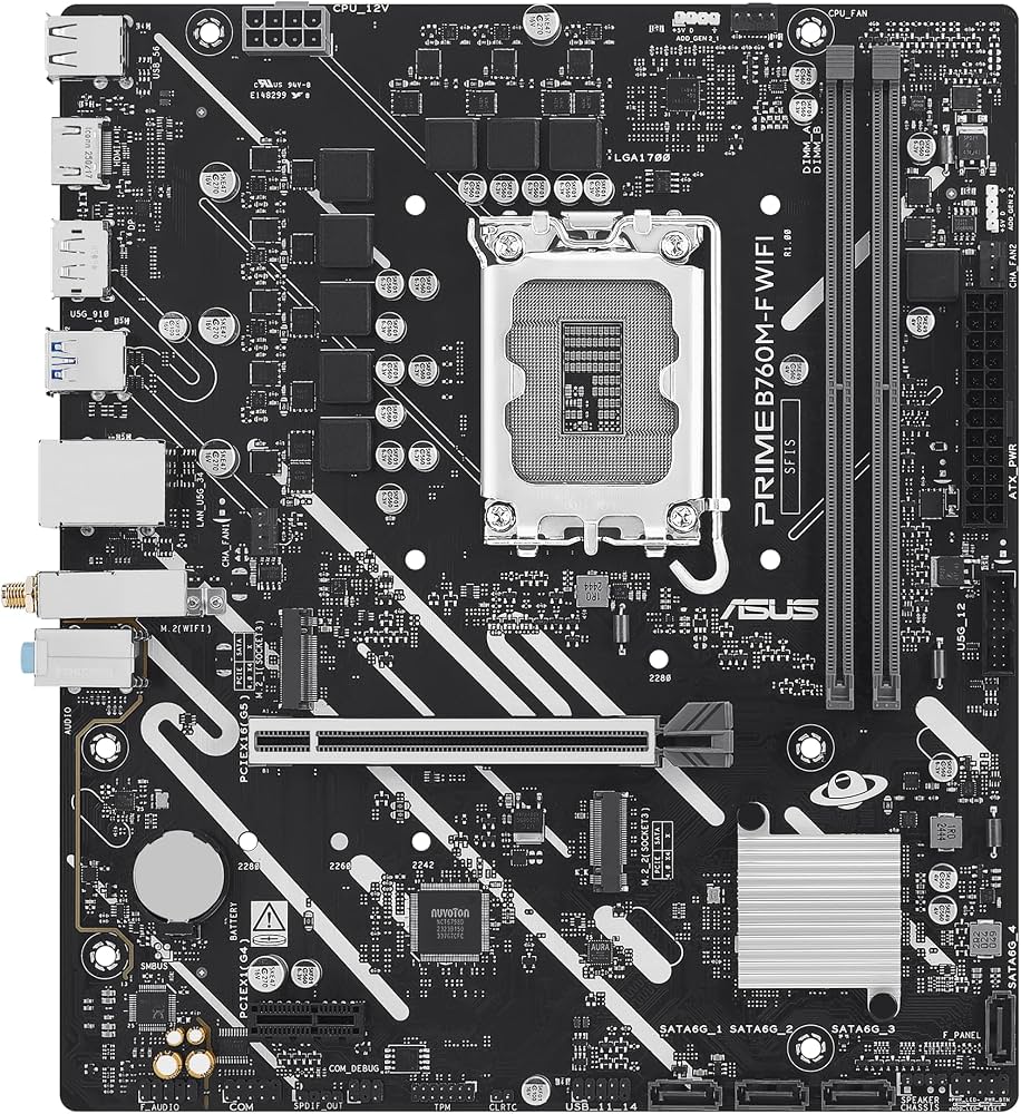 Prime B760M-F WIFI M-ATX Motherboard