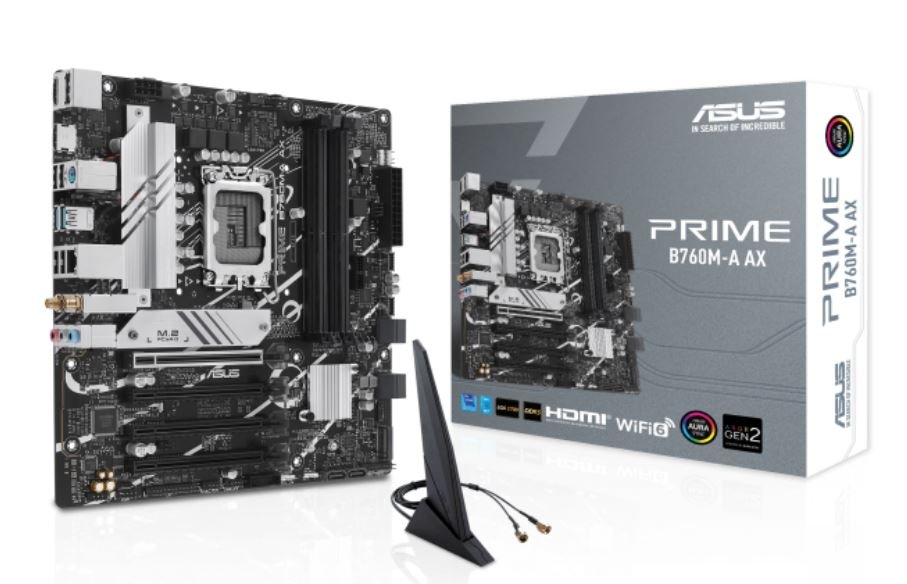 Prime B760M-A WIFI DDR5 M-ATX Motherboard