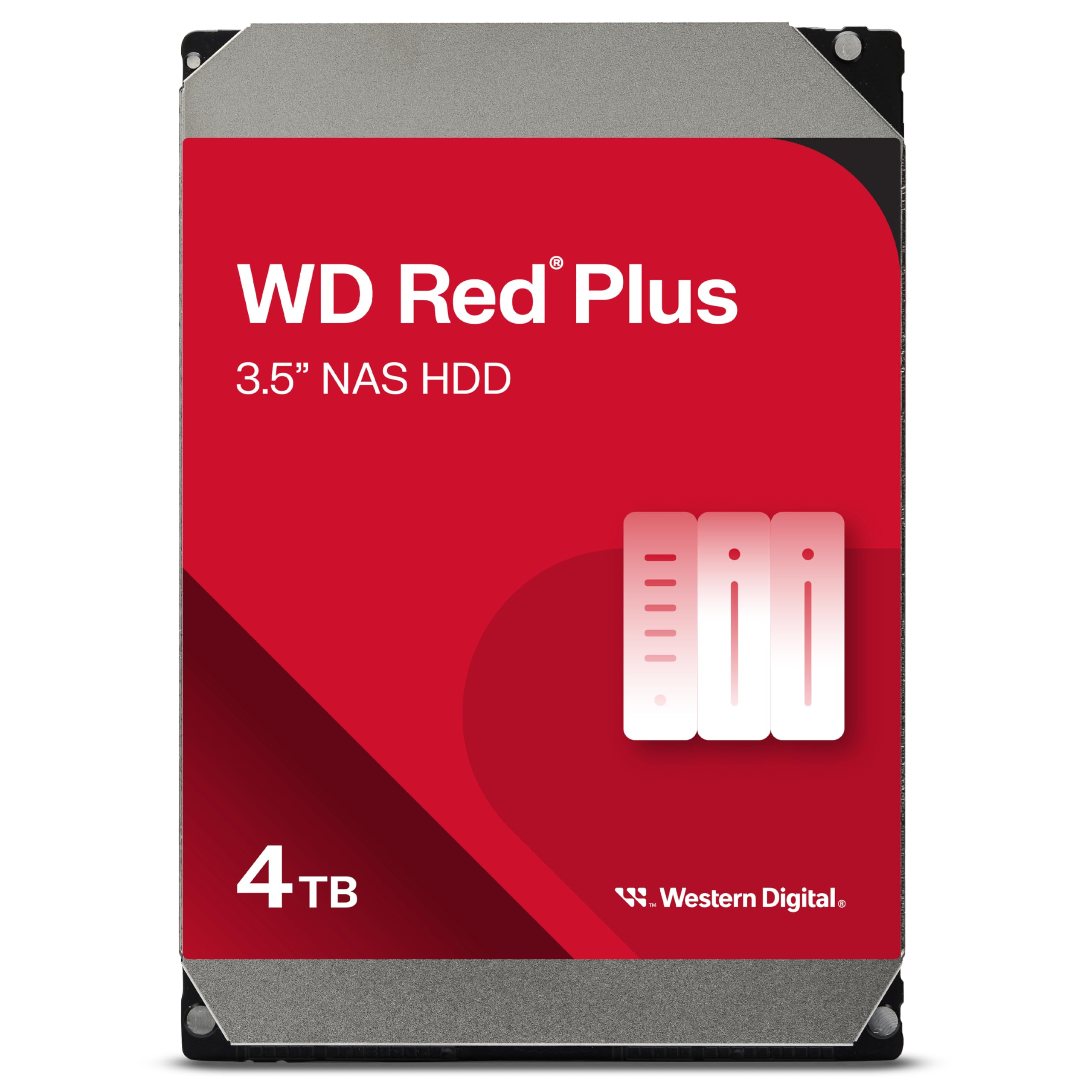 Red Plus 4TB 5400 RPM NAS Internal Hard Drive