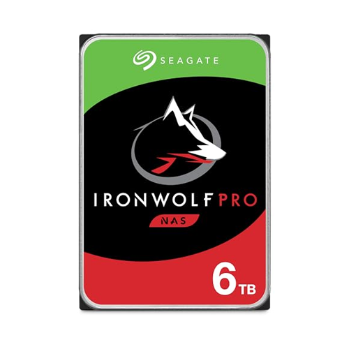 IronWolf Pro 6TB 256MB Cache 7200 RPM Enterprise NAS Internal HDD ST6000NE0021