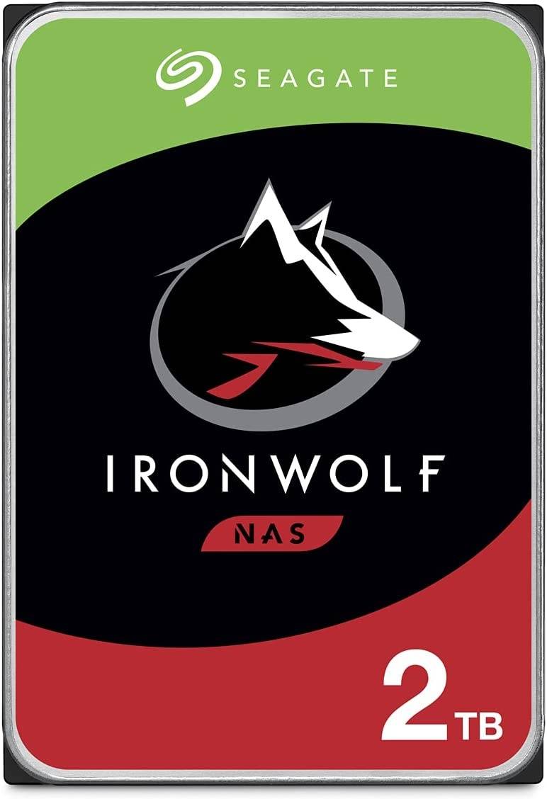 IronWolf 2TB 256MB Cache 5400 rpm NAS Internal Hard Drive ST2000VN003