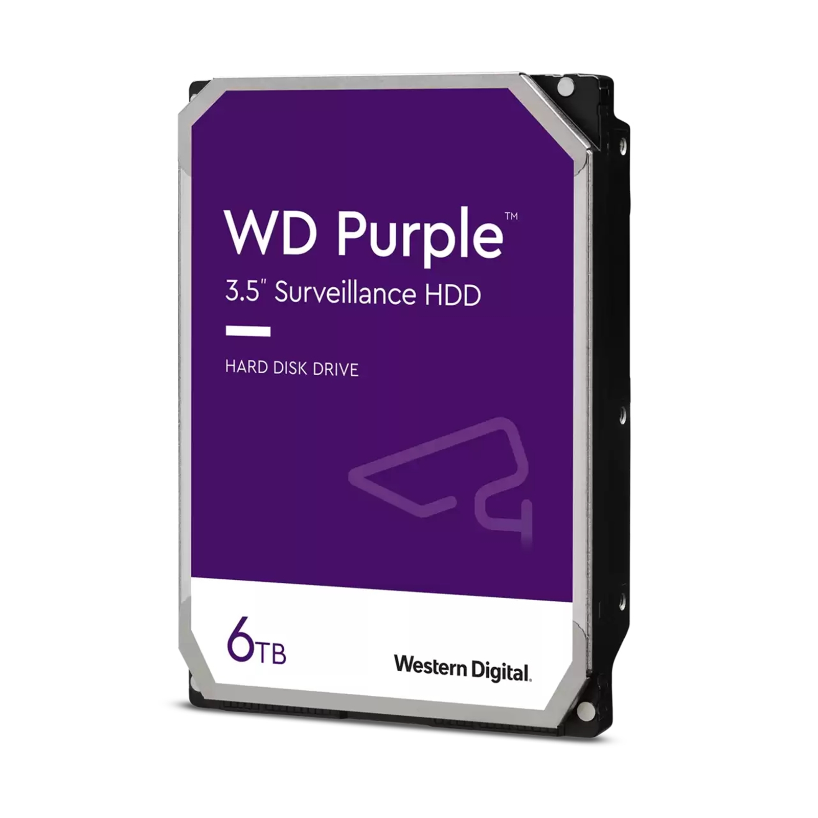 PURPLE 6TB 175MBs SURVEILLANCE DESKTOP HARD DRIVE WD64PURZ