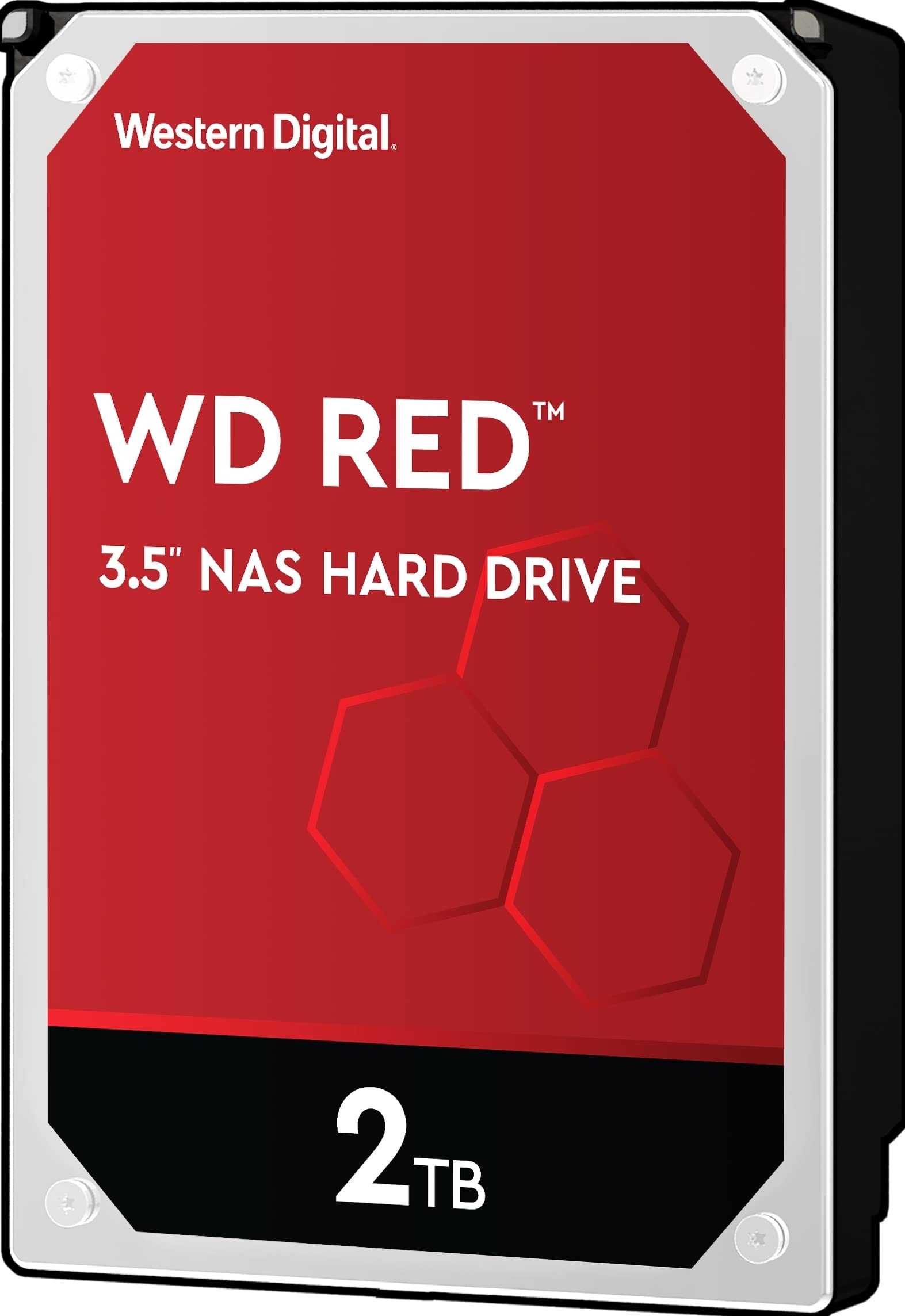 Red 2TB NAS 3.5″ 5400 RPM SATA 6Gb/s Internal Hard Drive WD20EFAX