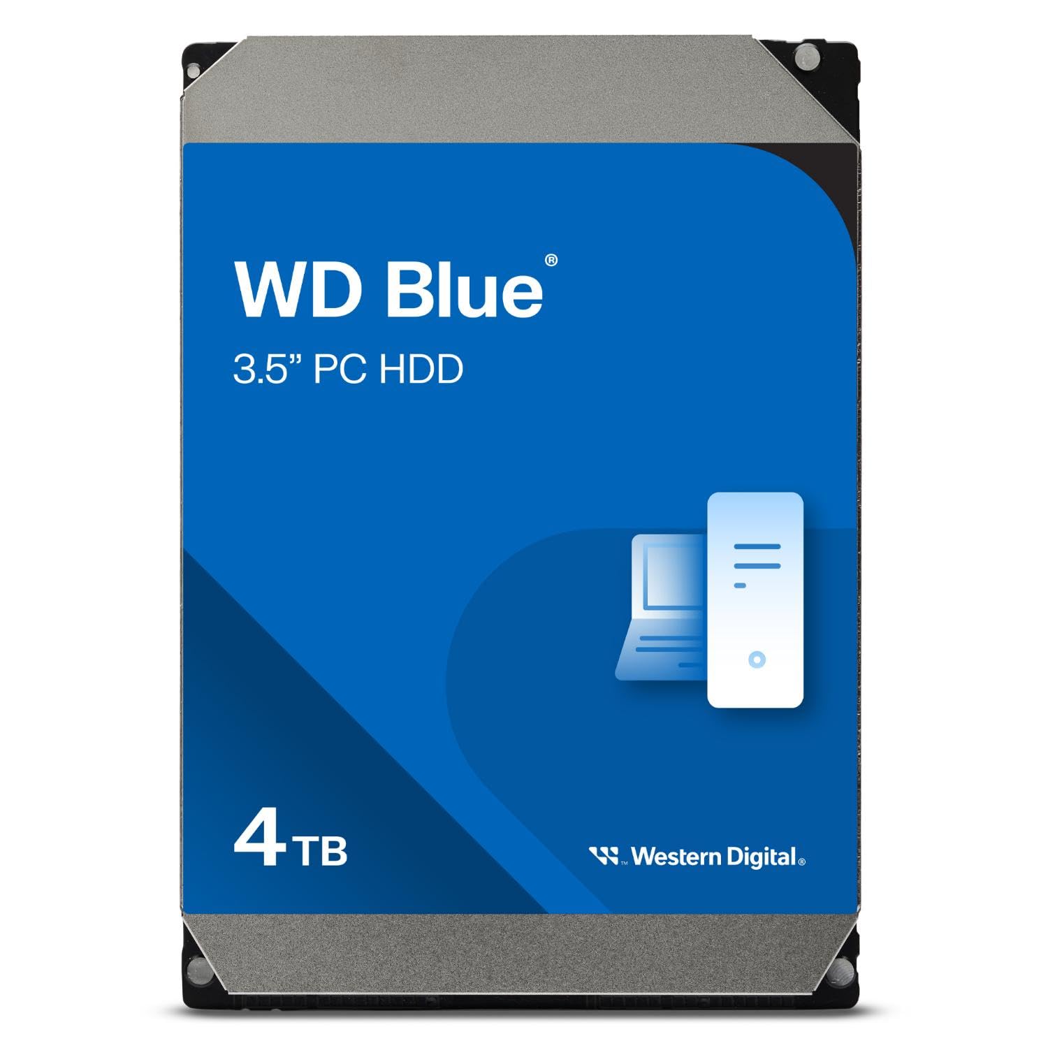 Blue 4TB 5400 RPM Internal Hard Drive WD40EZAX