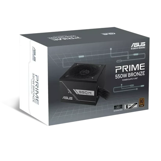 Prime 550B 80+ Bronze ATX 2.0 550W Power Supply PRIME-550B-BLACK